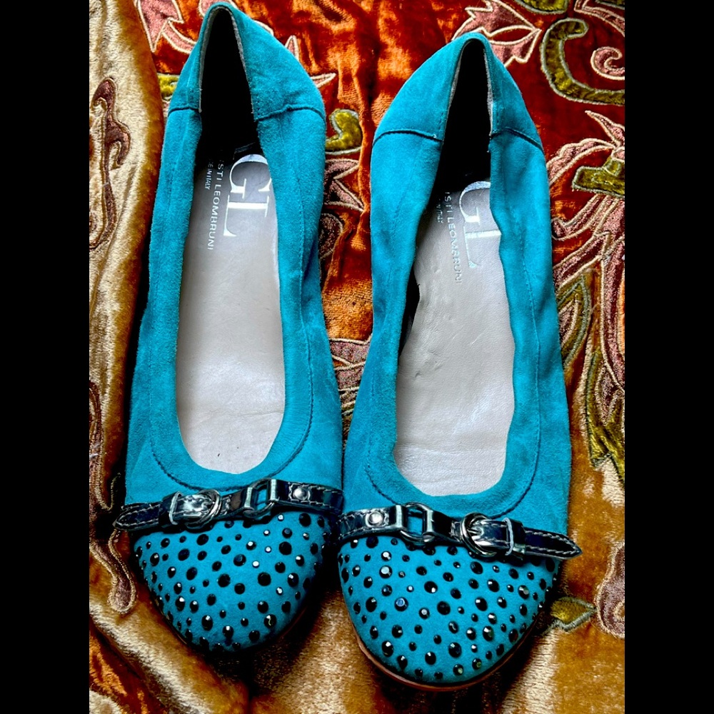 AGL SUEDE FLATS